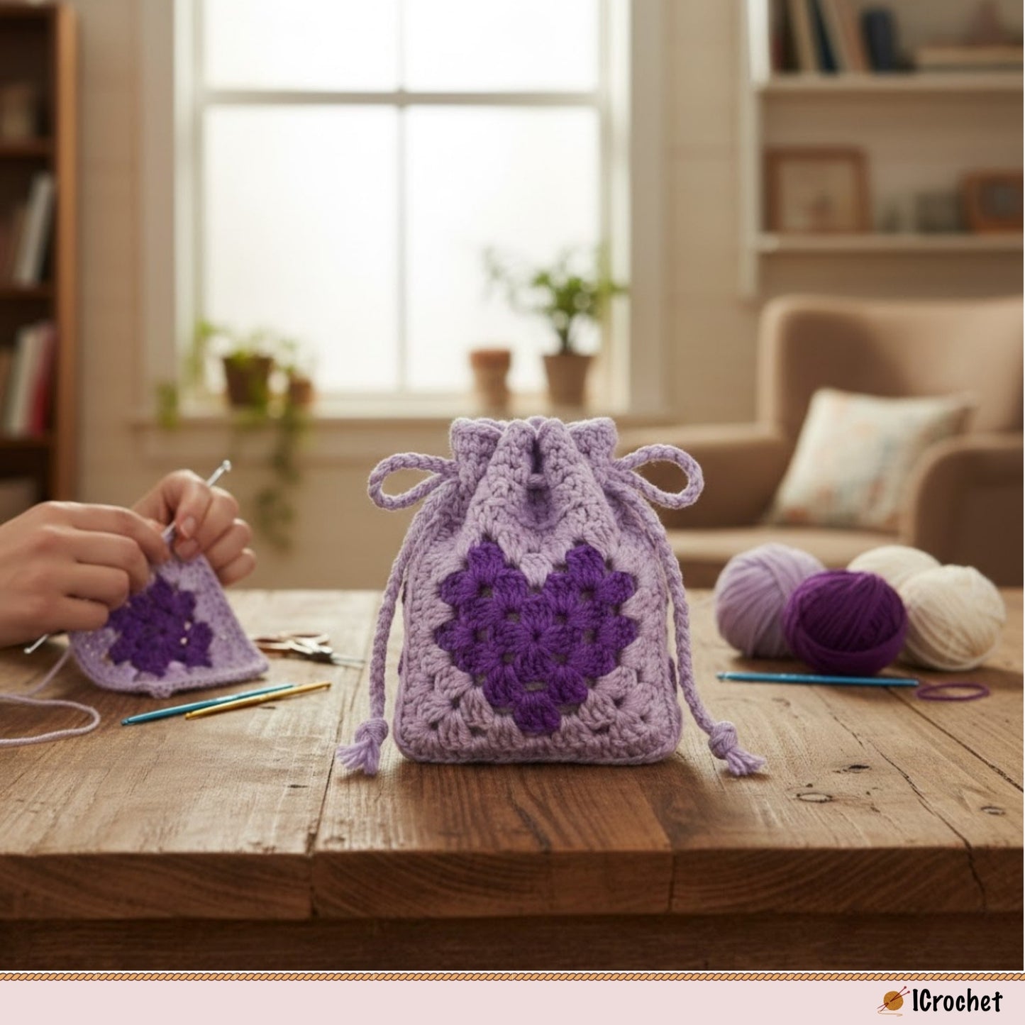 Sweet Keepsake Mini Bag Crochet Pattern