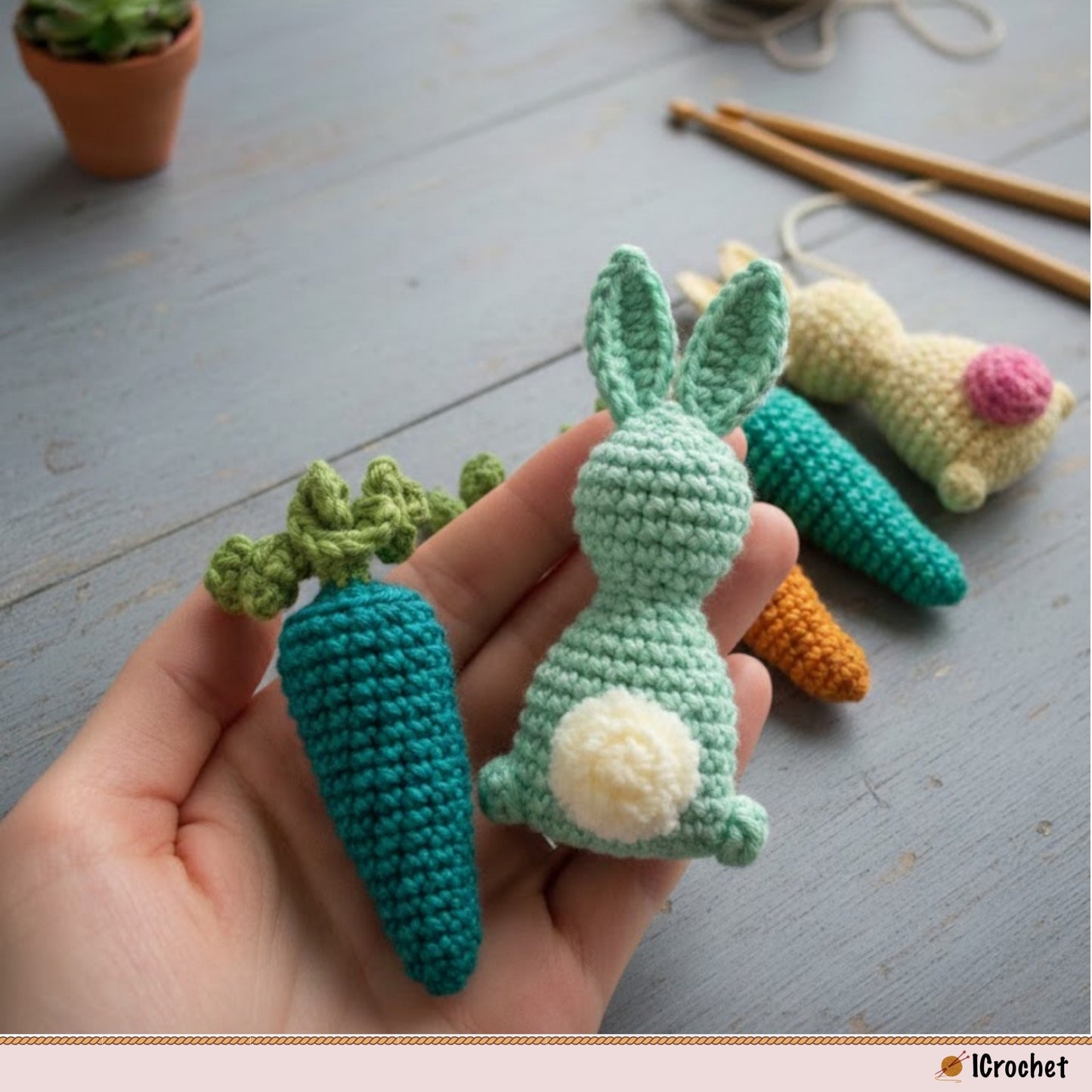 Whimsical Spring Hopper Plush Crochet Pattern