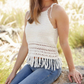 Halter String Summer Top Crochet Pattern