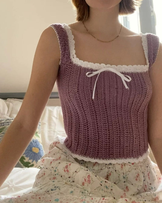 Chic Princess Lounge Top Crochet Pattern