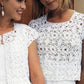 Classic Floral Type Cardigan Crochet Pattern
