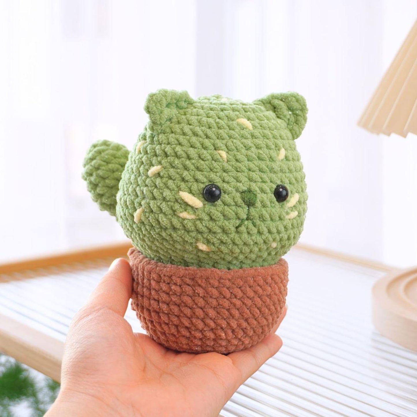 Cute Cactus Cats Crochet Pattern