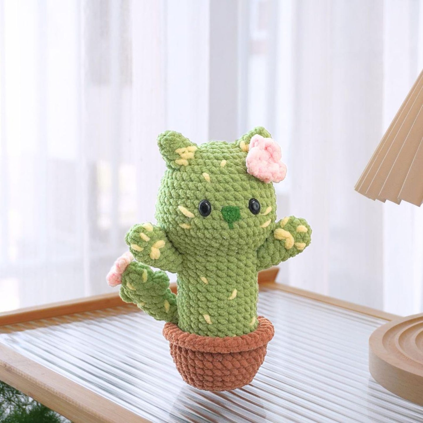 Cute Cactus Cats Crochet Pattern