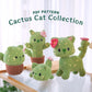 Cute Cactus Cats Crochet Pattern