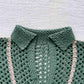 Lightweight Buttoned Summer Top Crochet Pattern