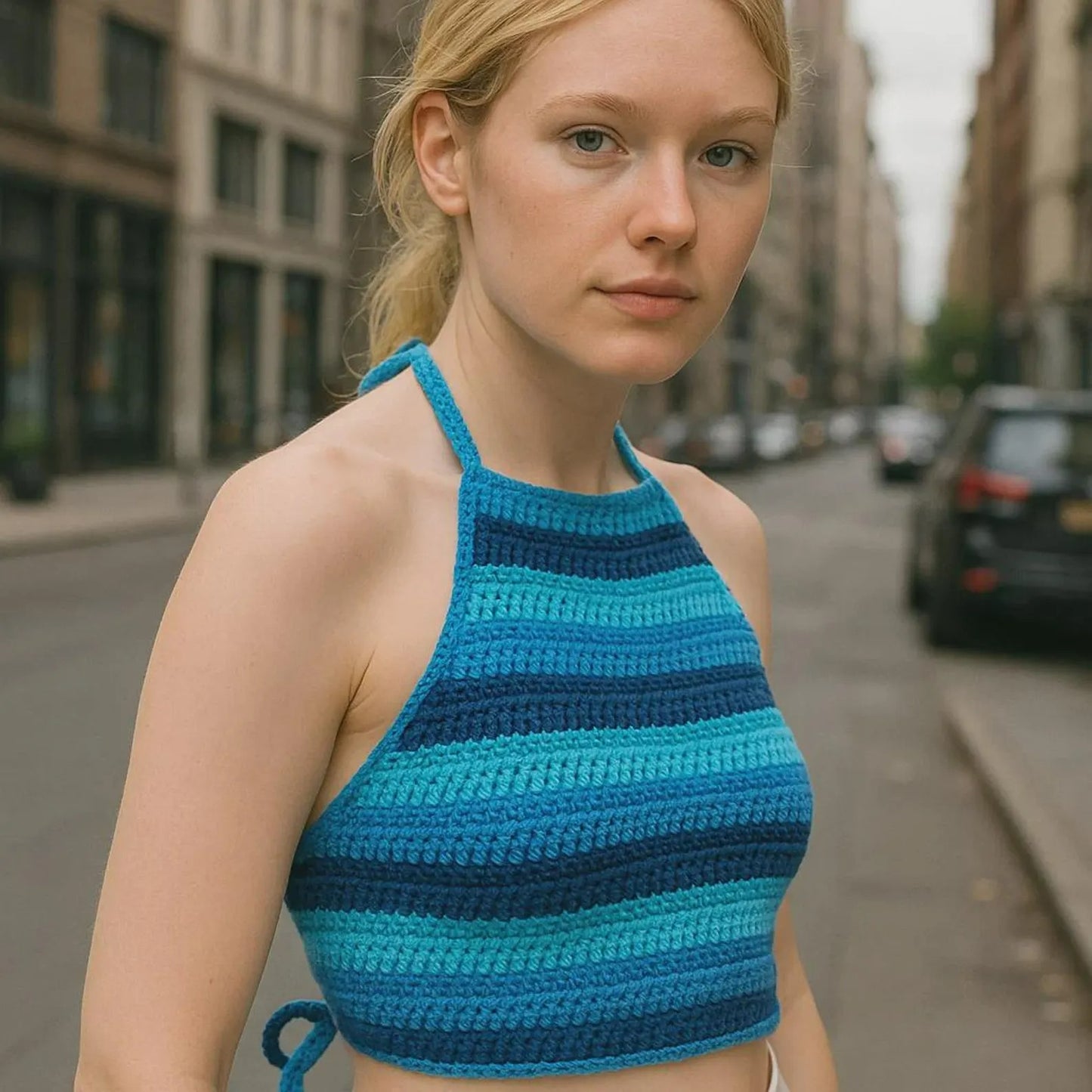 Trendy Summer Vibe Colorful Top Crochet Pattern