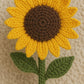 Sunflower Aesthetic Curtain Garland Crochet Pattern