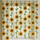 Sunflower Aesthetic Curtain Garland Crochet Pattern