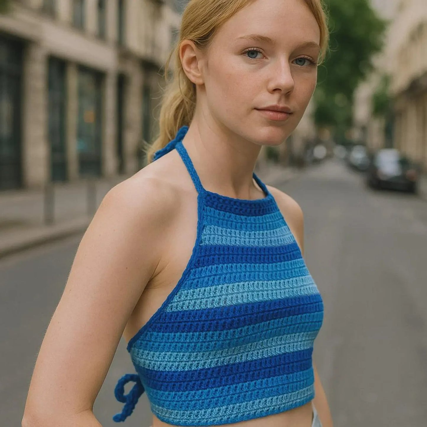 Trendy Summer Vibe Colorful Top Crochet Pattern