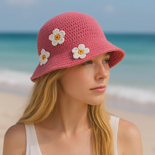 Daisy Bucket Hat Crochet Pattern
