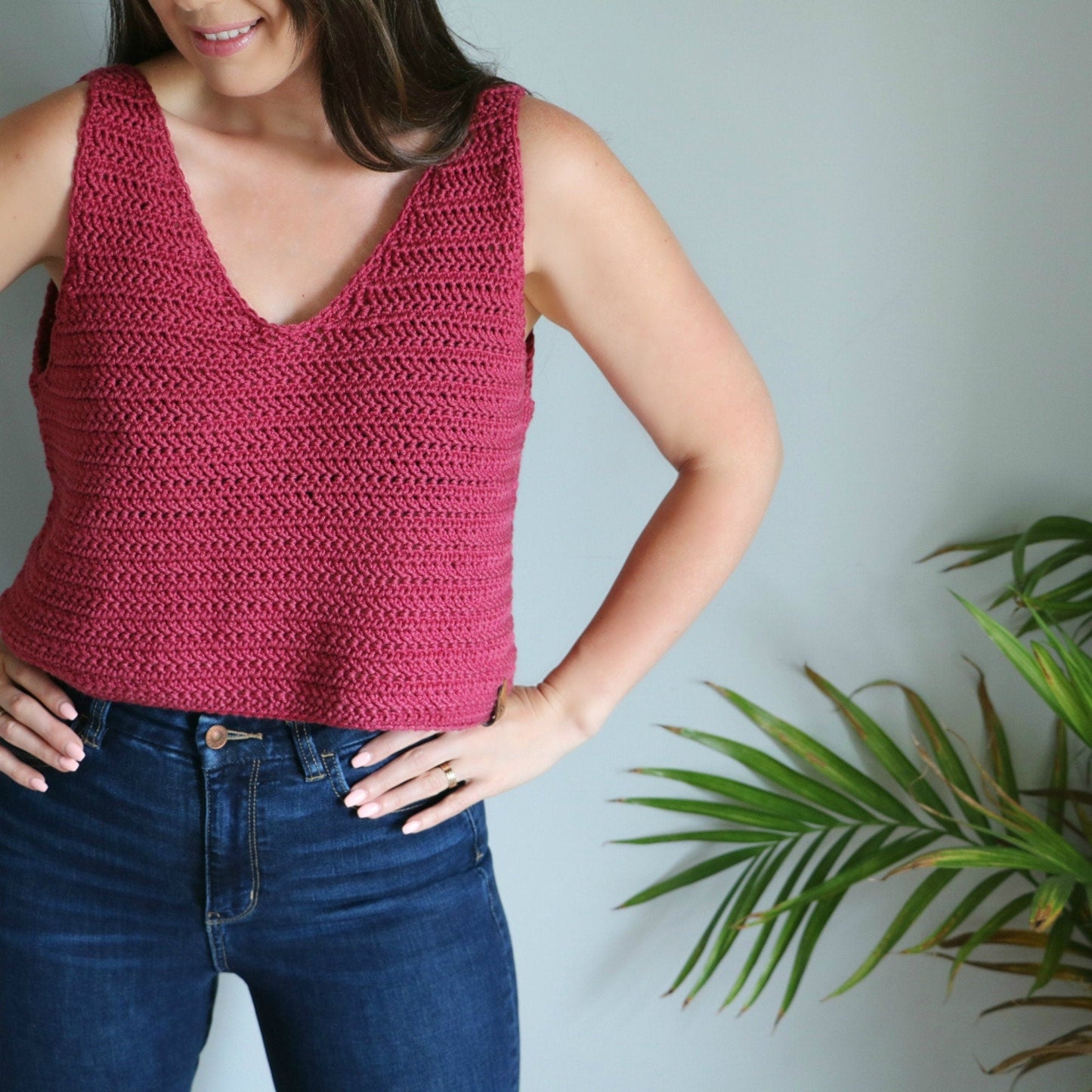 Aesthetic Tank Top Crochet Pattern