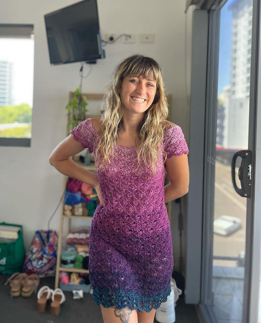 Trendy Bodycon Dress Crochet Pattern