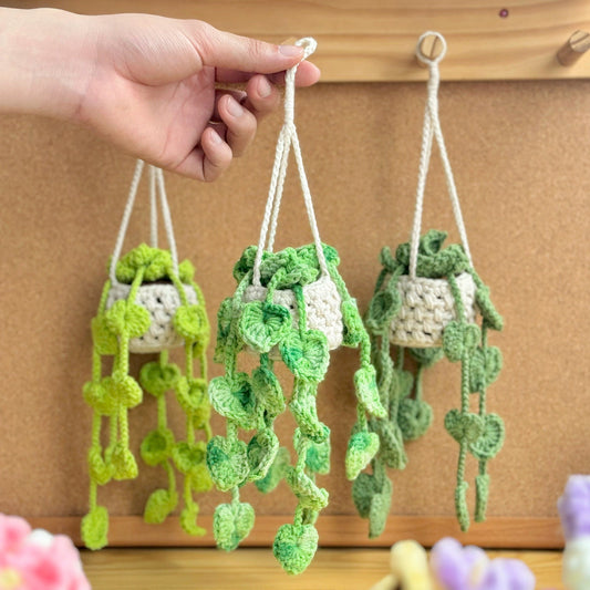 Cute Hanging Plants Decor Crochet Pattern