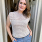Summer Tee in Eyelet Style Crochet Pattern