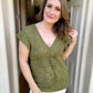 Fashionable Vneck Top Crochet Pattern