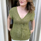 Fashionable Vneck Top Crochet Pattern