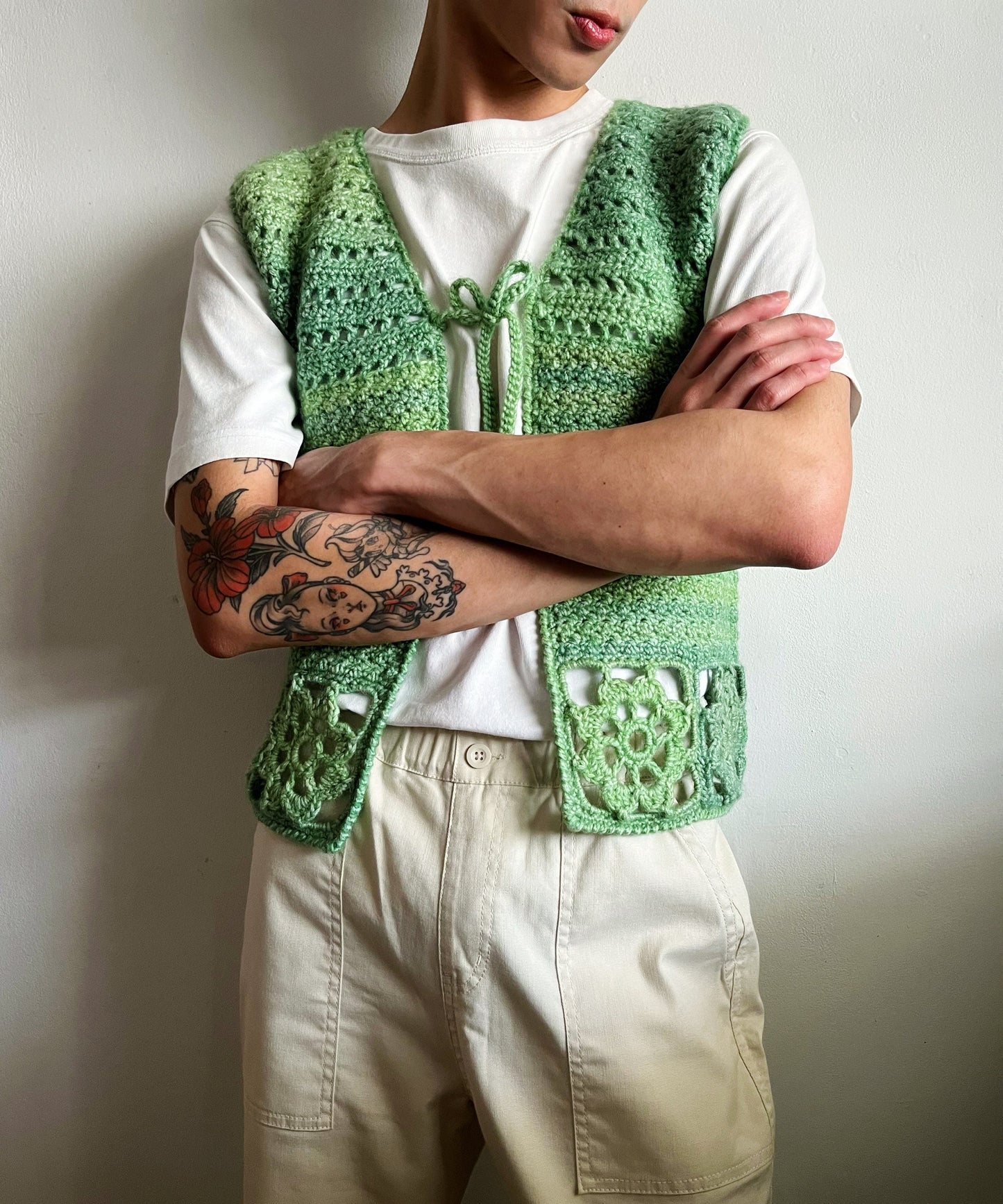 Summer Coquet Vest Crochet Pattern