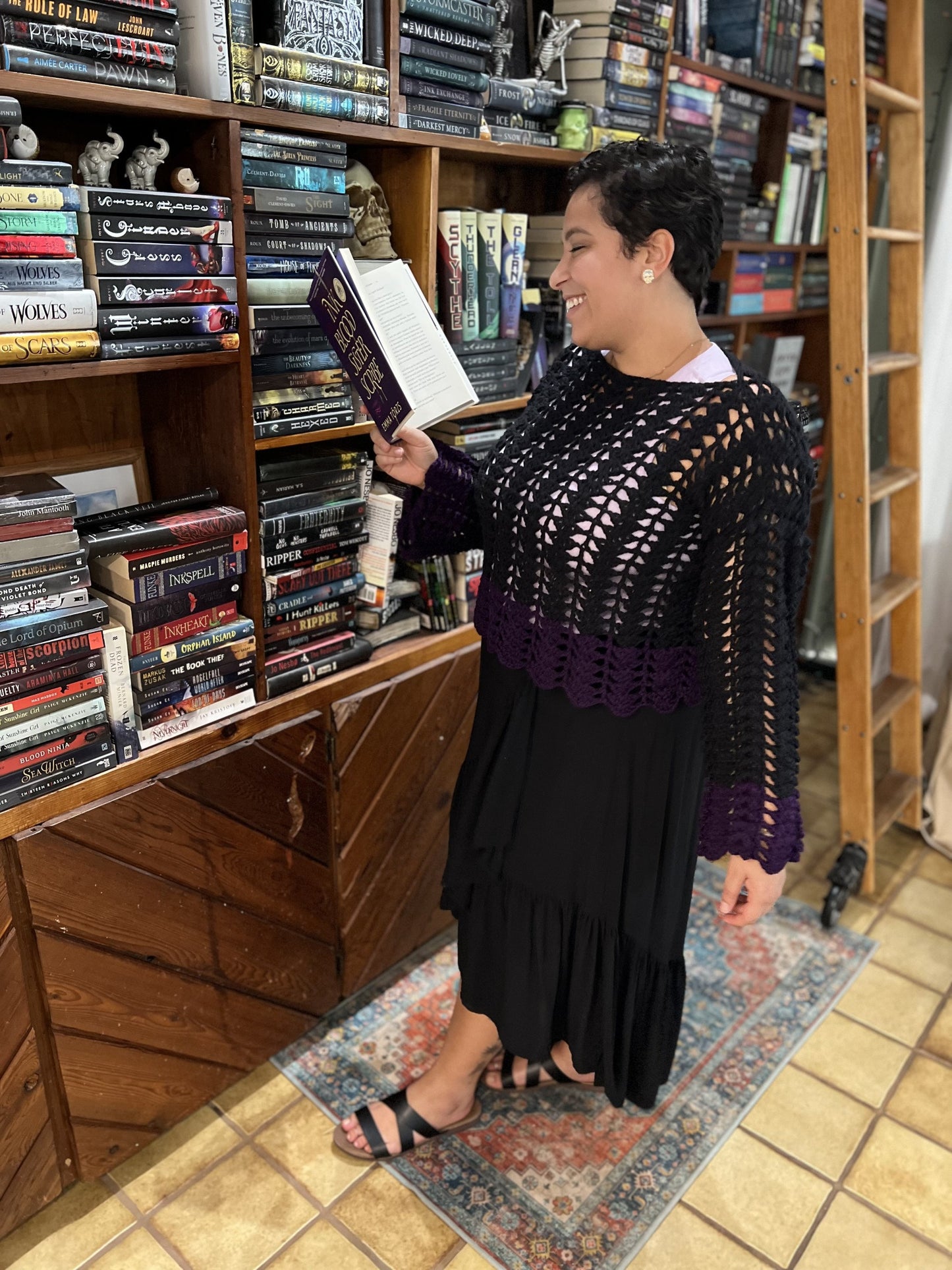 Midlength Sleeves Classic Top Crochet Pattern