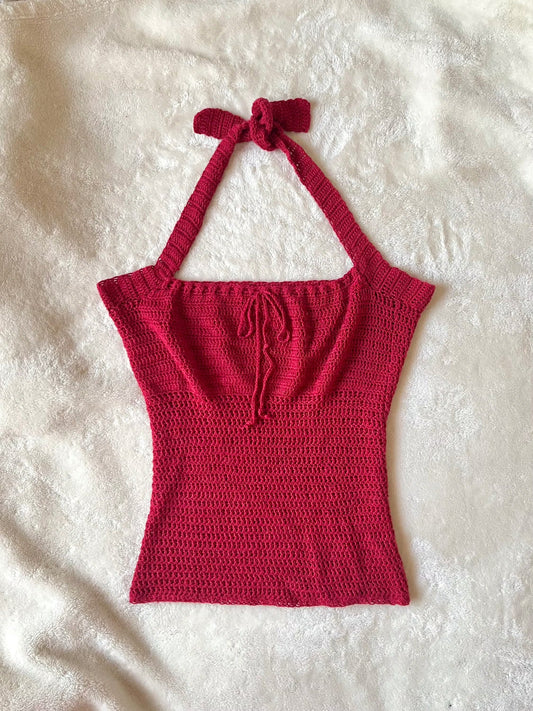 Backless Chic Top Crochet Pattern