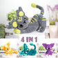 4in1 Power Cats Crochet Pattern