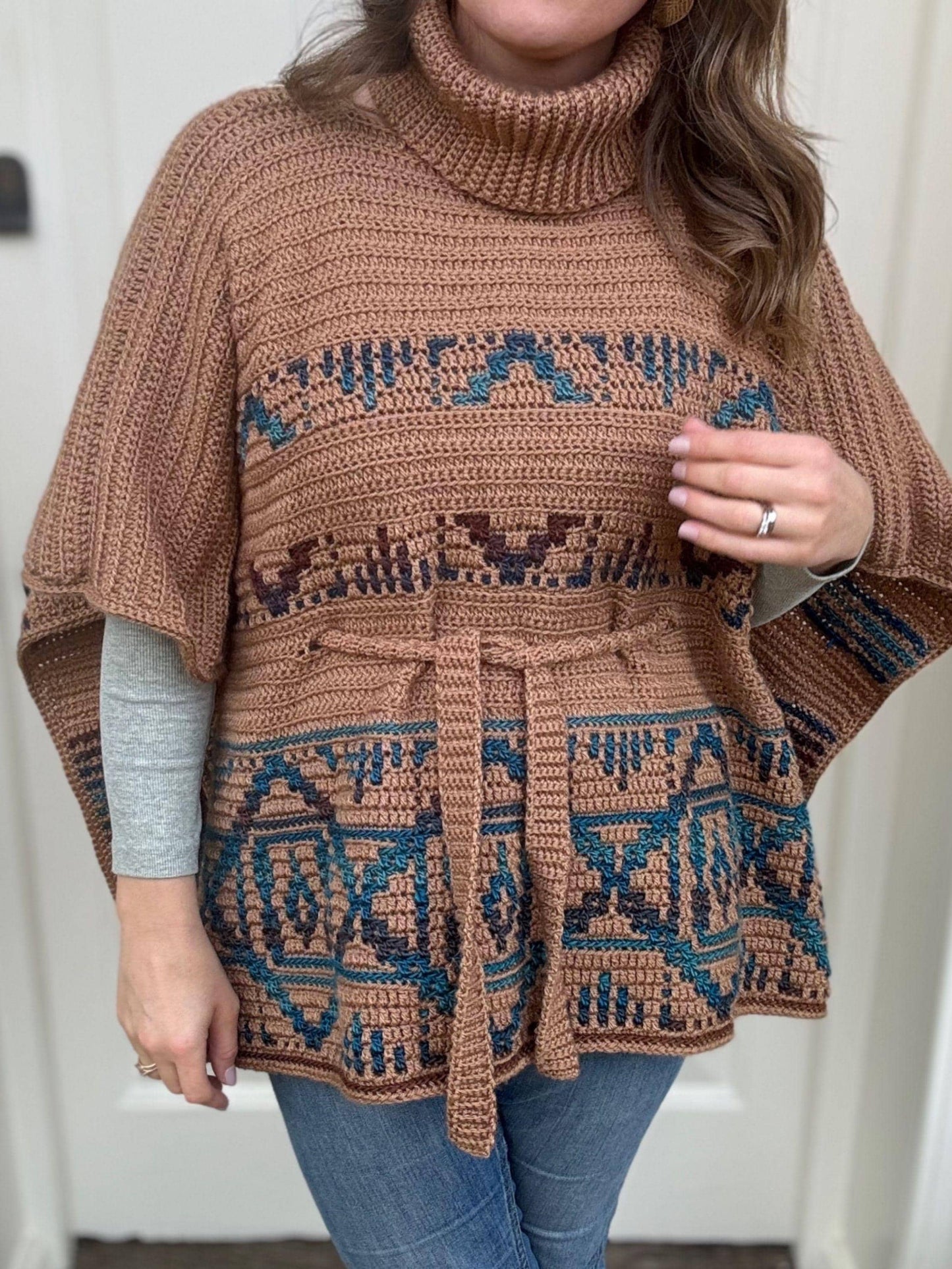Square Type Laced Coverup Crochet Pattern