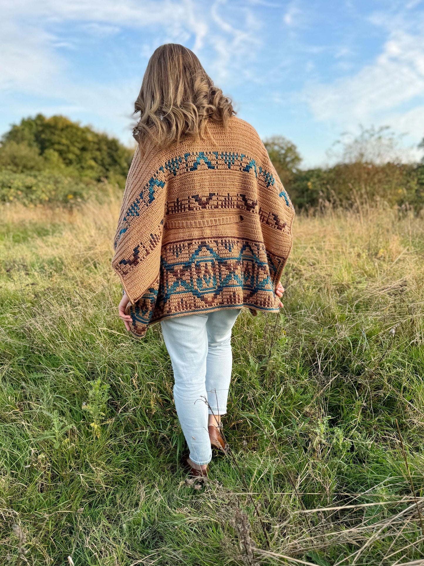 Square Type Laced Coverup Crochet Pattern