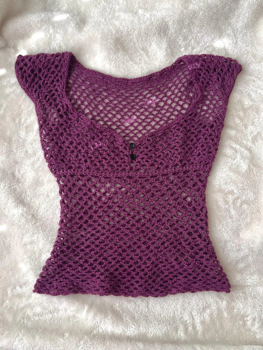 Summer Mesh Top Crochet Pattern
