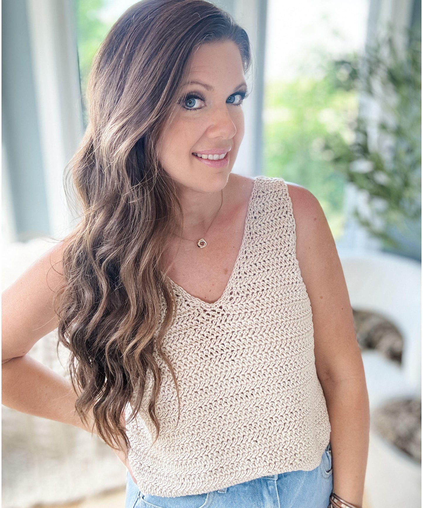 Aesthetic Tank Top Crochet Pattern