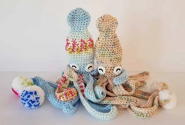 Amigurumi Cute Squid Crochet Pattern