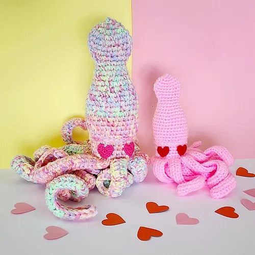 Amigurumi Cute Squid Crochet Pattern