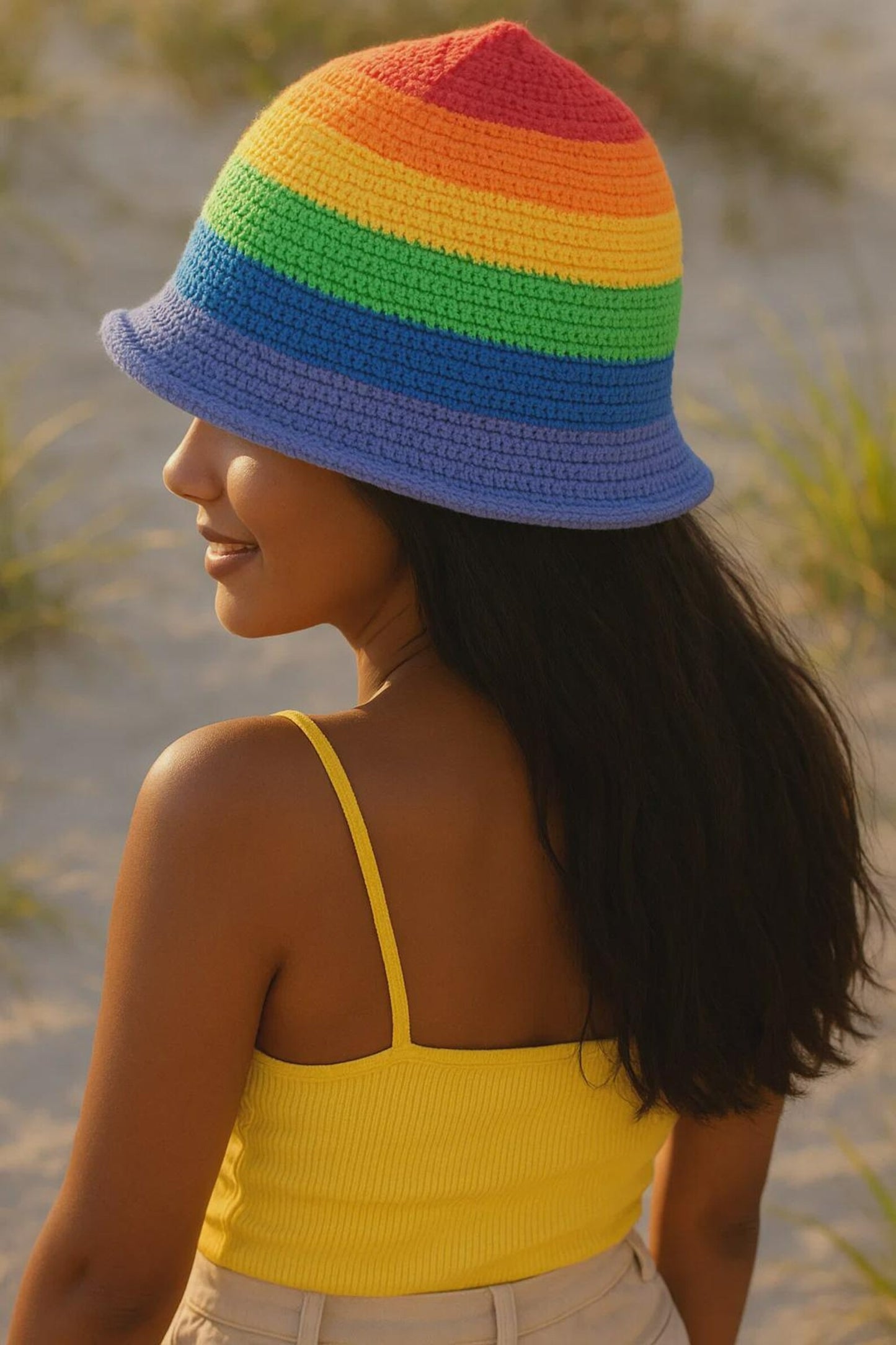 Colorful Bucket Hat Crochet Pattern