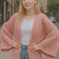 Cozy Chunky Cardigan Crochet Pattern