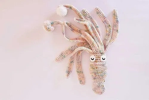 Amigurumi Cute Squid Crochet Pattern