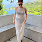 Laced Summer Maxi Coverup Crochet Pattern
