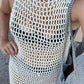 Laced Summer Maxi Coverup Crochet Pattern