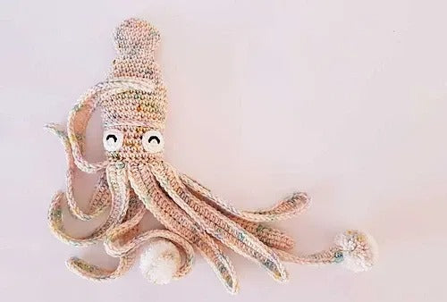 Amigurumi Cute Squid Crochet Pattern