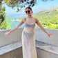 Laced Summer Maxi Coverup Crochet Pattern
