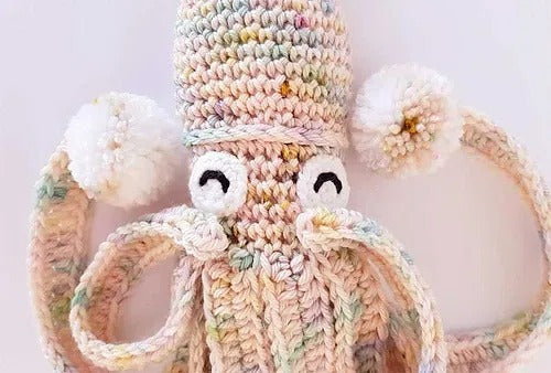 Amigurumi Cute Squid Crochet Pattern