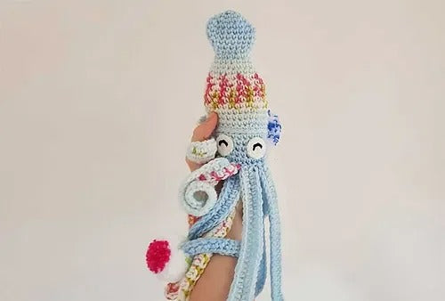 Amigurumi Cute Squid Crochet Pattern