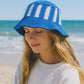 Striped Bucket Hat Crochet Pattern