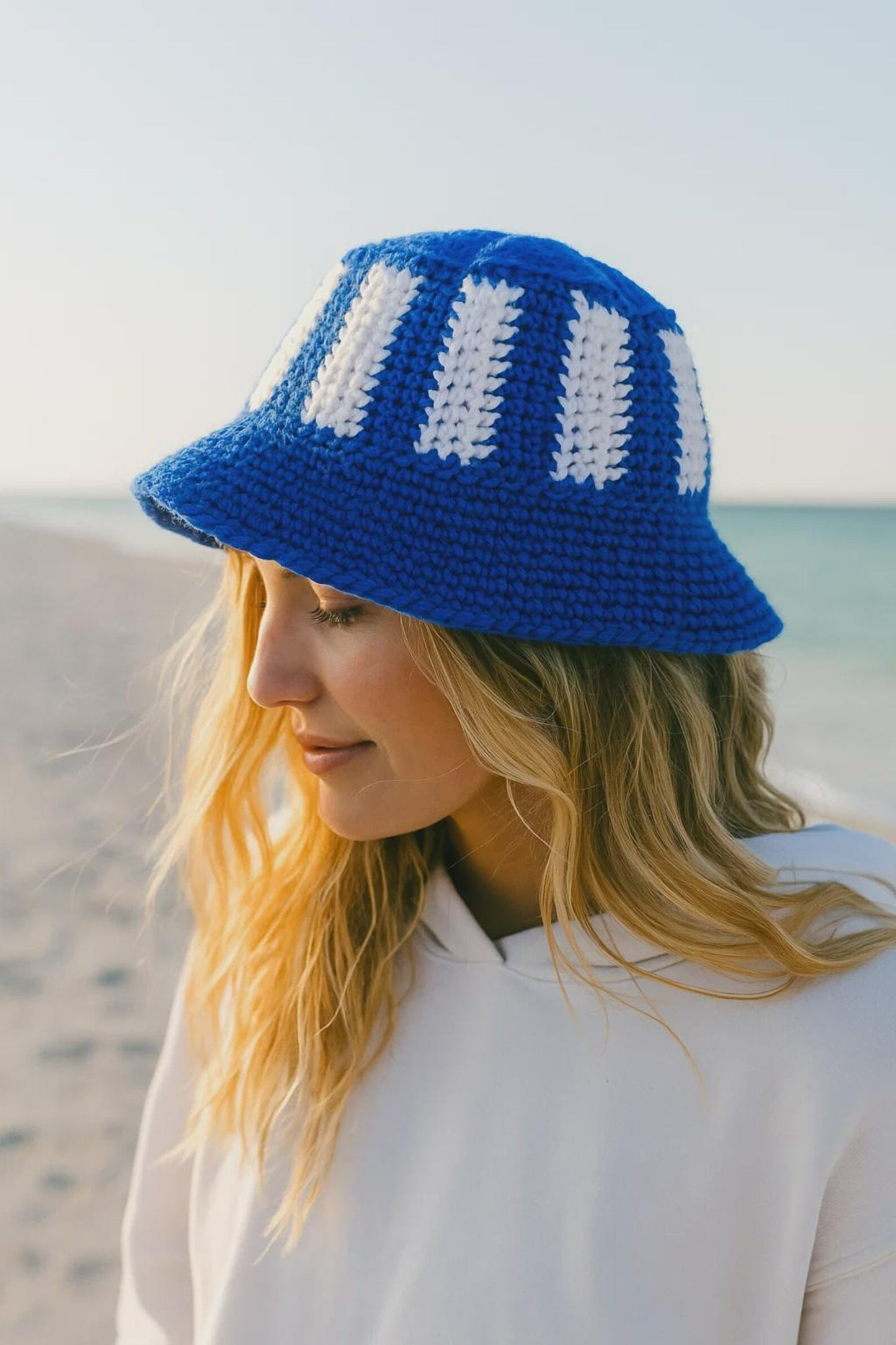 Striped Bucket Hat Crochet Pattern