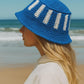 Striped Bucket Hat Crochet Pattern
