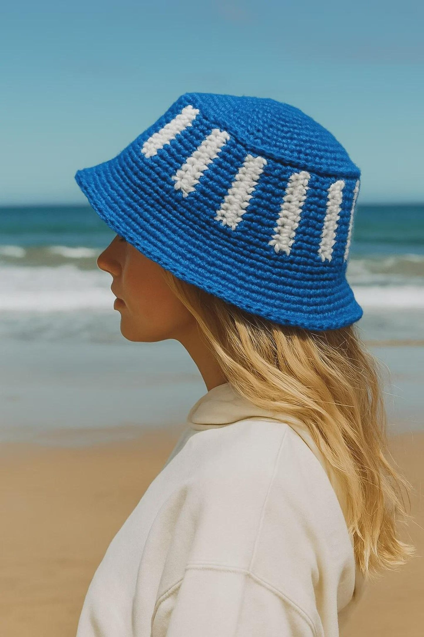 Striped Bucket Hat Crochet Pattern