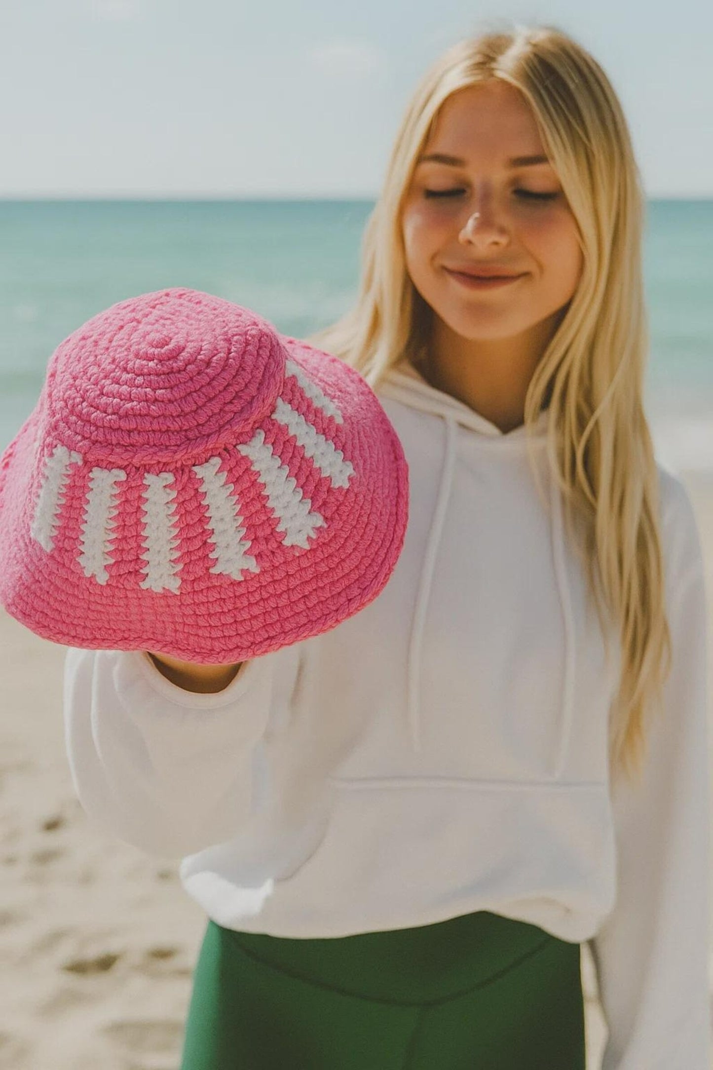 Striped Bucket Hat Crochet Pattern
