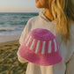 Striped Bucket Hat Crochet Pattern