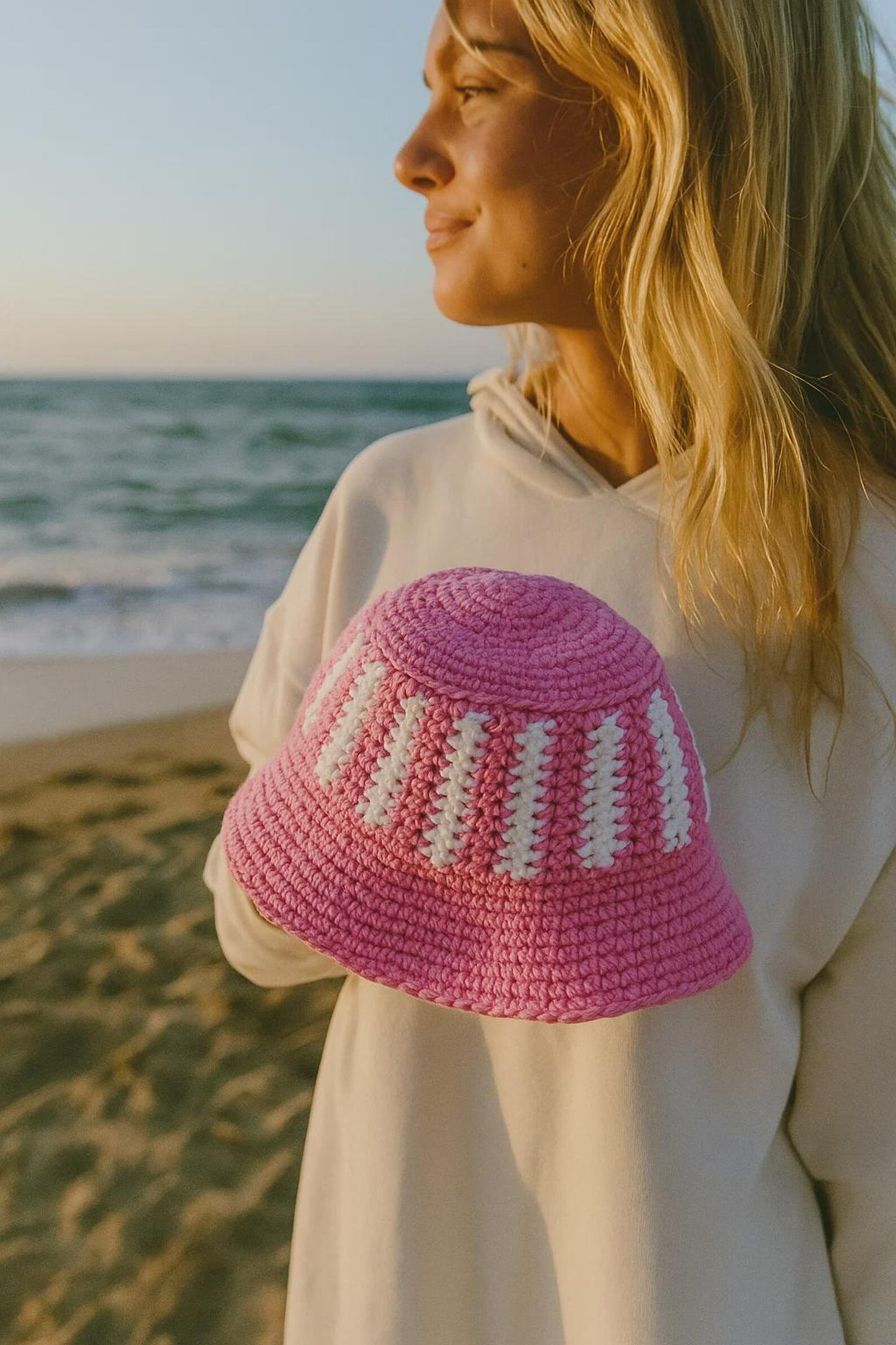 Striped Bucket Hat Crochet Pattern