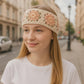 Chic Floral Headband Crochet Pattern