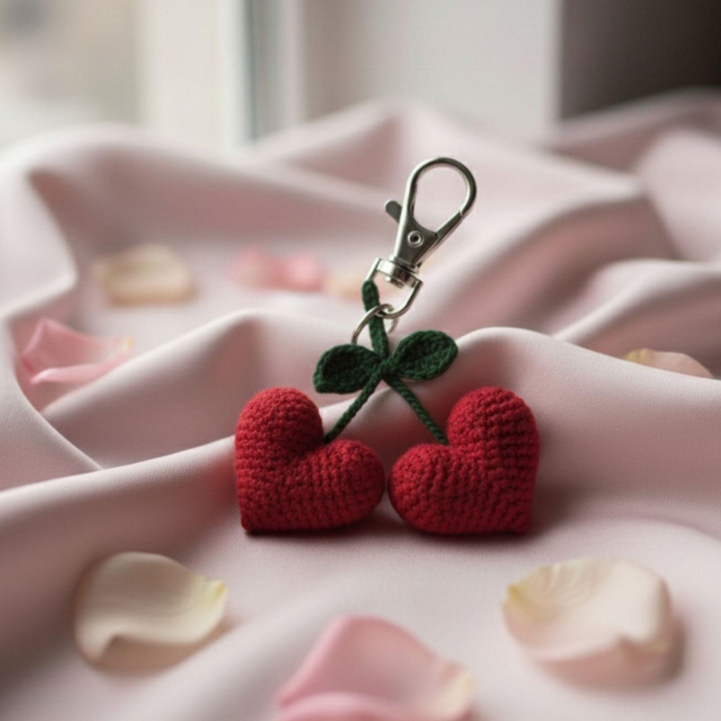 Fruit-Inspired Bag Charm Easy Crochet Pattern