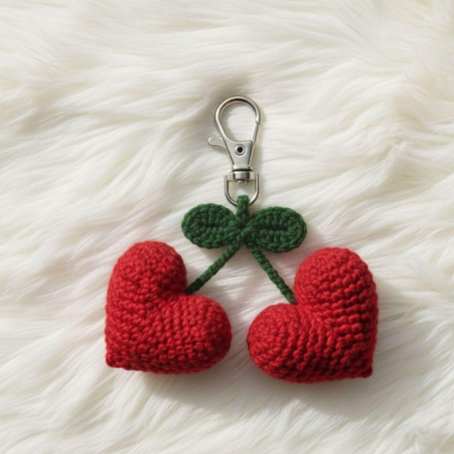 Fruit-Inspired Bag Charm Easy Crochet Pattern