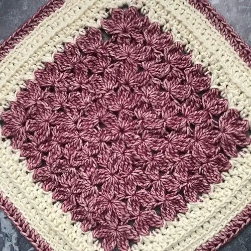 Easy Endless Flowers Crochet Pattern